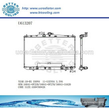 Aluminum Radiator For TOYOTA RX/SIENNA 16041-0P220/16041-0P270/16041-31620 Manufacturer and Direct Sale